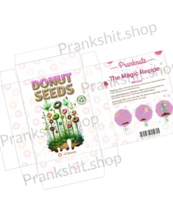 donuts seed box funny prank print