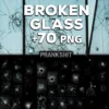 broken glass windshield crack false glass photo complete broken prankshit