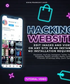 hack a website easily tutorial prankshit